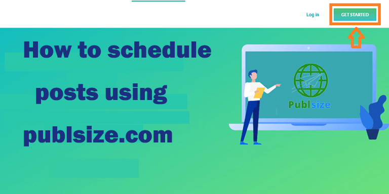 How to schedule social media posts using Publsize